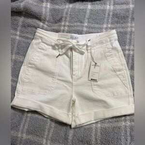 Judy Blue High Waist White Women's Shorts